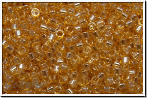 DB0099, MIYUKI Delica, 11/0, amber, lt., trans., luster, 5g