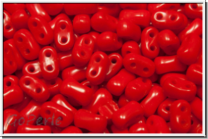 Bi-Bo-Beads, 5,3x2,4mm, red, op., 150 Stk. (ca. 11g)