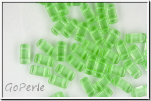 PRISM Beads, 4x8mm, chrysolite, trans., 20 Stk.