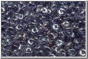 SD-20500-14400, SuperDuo Beads, tanzanite, trans., luster, 10g