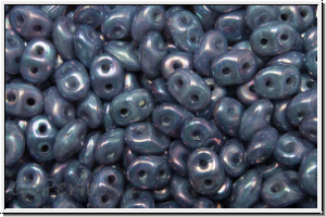 SD-21310-15001, SuperDuo Beads, violet, opal, nebula, 10g