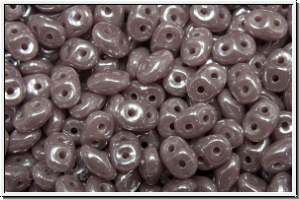 SD-23020-14400, SuperDuo Beads, lavender, op., luster, 10g