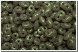 SD-43020-56952, SuperDuo Beads, grey, op., stardust, 10g