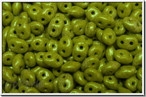 SD-53410-56952, SuperDuo Beads, olivine, op., stardust, 10g