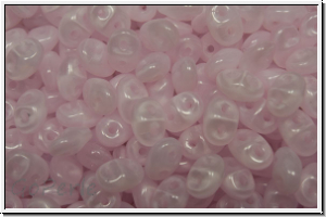 SD-71200-00000, SuperDuo Beads, rose, lt., opal, 10g