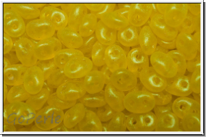 SD-80020-56952, SuperDuo Beads, yellow, trans., stardust, 10g