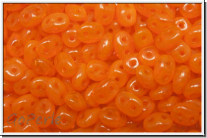 SD-81250-00000, SuperDuo Beads, orange, opal, 10g