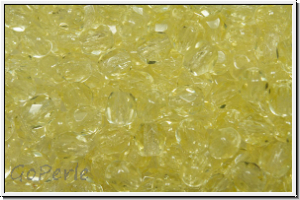 Bhm. Glasschliffperle, feuerpol., 4mm, jonquil, lt., trans., 50 Stk.