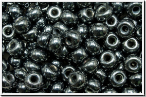 bhm. Rocailles, 01/0, hematite, met., 40 Stk.