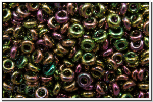 TN-11-0509, TOHO Demi Rounds, 2,2x1mm, purple/green, higer met., iris., 5g