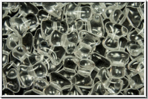 Tee-Beads, PRECIOSA, 2x8mm, crystal, trans., 50 Stk.