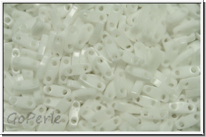 QTL-0402, MIYUKI Quarter Tila Beads, white, op., 5g