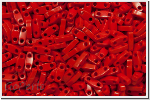 QTL-0408, MIYUKI Quarter Tila Beads, red, dk., op. 5g