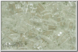 QTL-0420, MIYUKI Quarter Tila Beads, white, ceylon, 5g