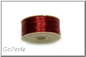 NYMO, SizeB, Beading Thread, Nylon-Fdelgarn, red, 1 Spule