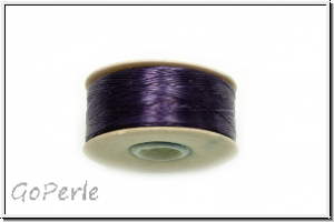 NYMO, SizeB, Beading Thread, Nylon-Fdelgarn, purple, dk., 1 Spule