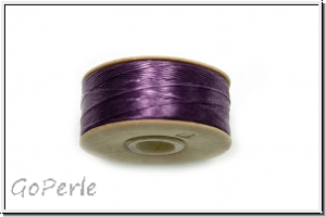 NYMO, SizeB, Beading Thread, Nylon-Fdelgarn, purple, lt., 1 Spule