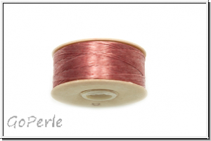 NYMO, SizeD, Beading Thread, Nylon-Fdelgarn, mauve, 1 Spule