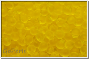 DP-0136f, MIYUKI Tropfen, 3,4mm, yellow, trans., matte, 10g