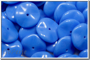 Ripple-Beads, 12mm, sapphire, lt., op., 12 Stk.