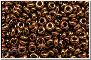 TN-11-0224, TOHO Demi Rounds, 2,2x1mm, bronze, burnished, met., 5g