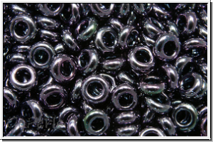 TN-08-0090, TOHO Demi Rounds, 3,1x1,2mm, amethyst gunmetal, met., 5g