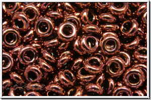 TN-08-0222, TOHO Demi Rounds, 3,1x1,2mm, bronze, dk., met., 5g