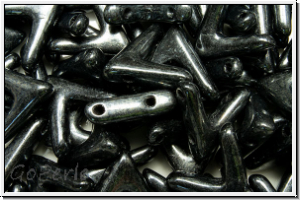 AVA-Beads, 11x10mm, hematite, met., 10 Stk.