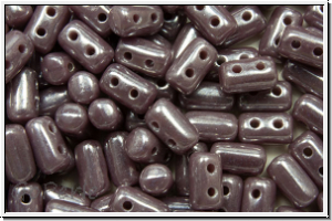 RUL-23020-43400, Rulla Beads, 3x5mm, lavender, op., luster, 100 Stk. (ca. 11 g)