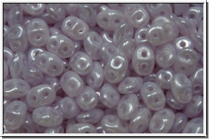 SD-21310-14400, SuperDuo Beads, violet, opal, luster, 10g