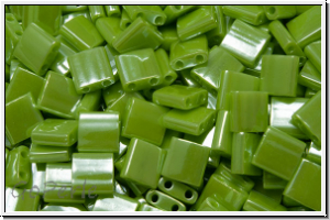 TL-0439, MIYUKI Tila Beads, green, lime, op., luster, 60 Stk.