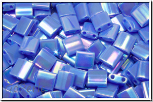 TL-0483, MIYUKI Tila Beads, periwinkle, op., AB, 60 Stk.