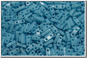 QTL-0413, MIYUKI Quarter Tila Beads, aqua, op., 5g