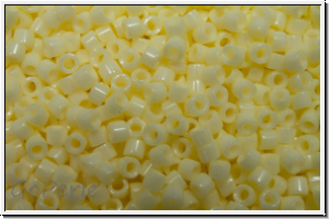 DB1491, MIYUKI Delica, 11/0, yellow, pale, op., 5g