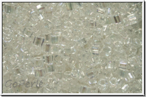 TCS-15-0161, TOHO Cubes, 1,5mm, crystal, trans., AB, 5g