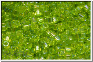 TCS-15-0164, TOHO Cubes, 1,5mm, green, lime, trans., AB, 5g