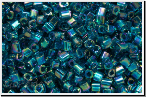 TCS-15-0167bd, TOHO Cubes, 1,5mm, teal, trans., AB, 5g