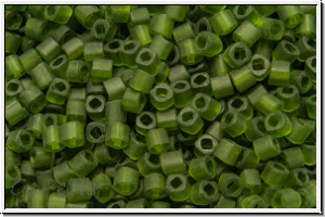 TCS-15-0940f, TOHO Cubes, 1,5mm, olivine, trans., matte, 5g