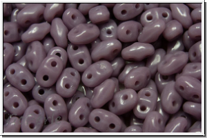 MiniDuo Beads, MATUBO, 2,5x4mm, lavender, op., 5g