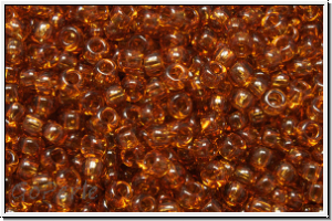 PR-11-10090, PRECIOSA Rocailles, 11/0, topaz, med., trans., 20g