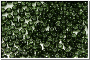 PR-11-50290, PRECIOSA Rocailles, 11/0, olivine, depst., trans., 20g