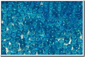 PR-11-60030, PRECIOSA Rocailles, 11/0, aqua, trans., 20g