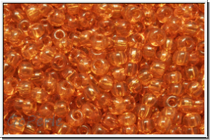 PR-11-90000, PRECIOSA Rocailles, 11/0, orange, lt., trans., 20g