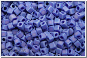 SBS-18-0414fr, MIYUKI Squares, 1,8mm, cobalt, op., matte, AB, 5g