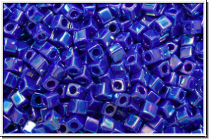 SBS-18-0484, MIYUKI Squares, 1,8mm, blue, royal, op., AB, 5g