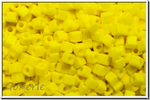 SBS-18-0404fr, MIYUKI Squares, 1,8mm, yellow, op., matte, AB, 5g