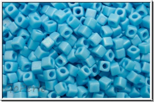 SBS-18-0413fr, MIYUKI Squares, 1,8mm, aqua, op., matte, AB, 5g