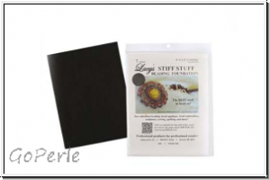 Lacys Stiff Stuff, 10,8 x 14 cm, (4,25 x 5,5 inch), black, 1 Stk.