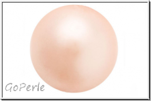 PRECIOSA Round Pearls MAXIMA, 4mm, peach - pearl effect, 25 Stk.