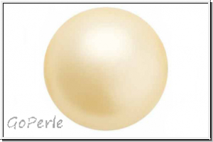 PRECIOSA Round Pearls MAXIMA, 4mm, vanilla - pearl effect, 25 Stk.